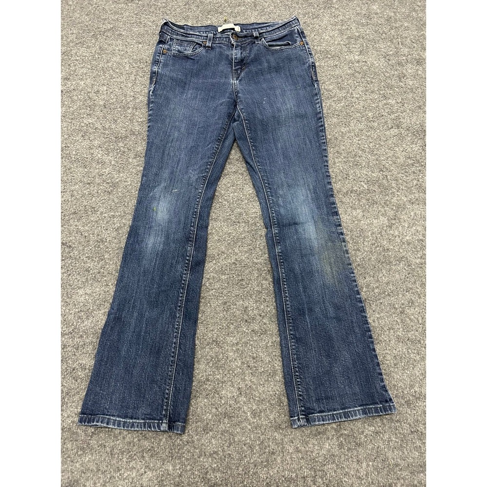 Levis Jeans Womens Size 6M Blue 515 Bootcut Stretch Denim Flap Pocket Casual